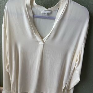 Vince Women's Elegant Ivory Blouse